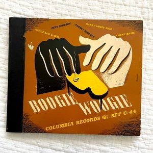 Boogie Woogie Columbia Vintage Record Album Vinyl 10 inch Records